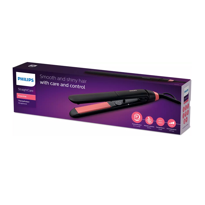 Philips Straightener Pelurus rambut ThermoProtect - BHS376